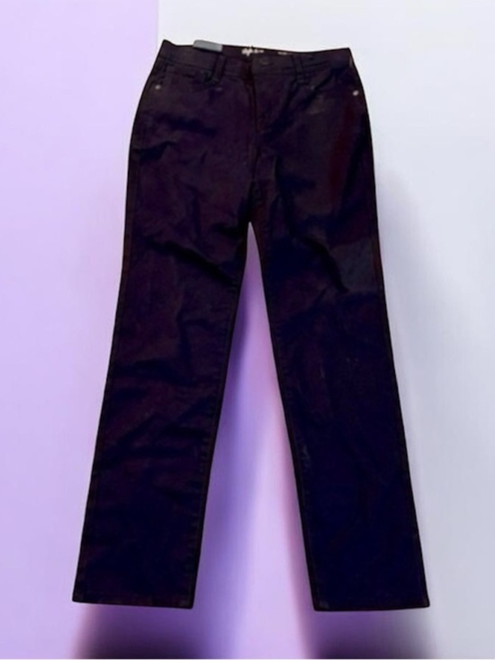 Purple Style & Co Slim Leg Jeans Petite NWT